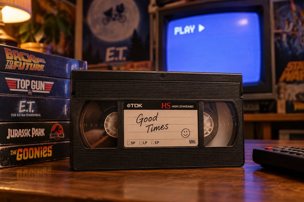 Pred pol stoletja se je začela doba VHS